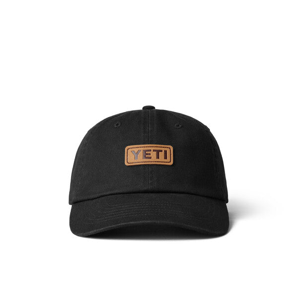 YETI leather logo baseball hat