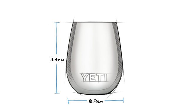 YETI Rambler® 10 oz (296 ml) wine tumbler