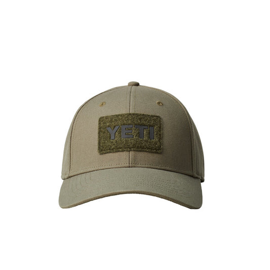 YETI logo velcro badge hat